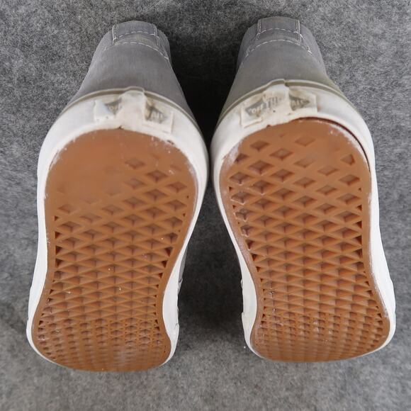 Vans Shoes Womens 9.5 Sk8 Hi Sneakers Casual High Top Trainer Skateboarding Grey - Picture 11 of 11